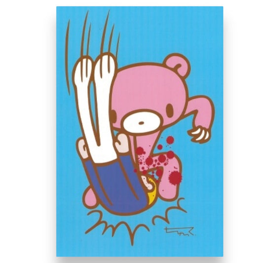 2005 Mori Chack Deadstock New Gloomy Bear Art Post Card