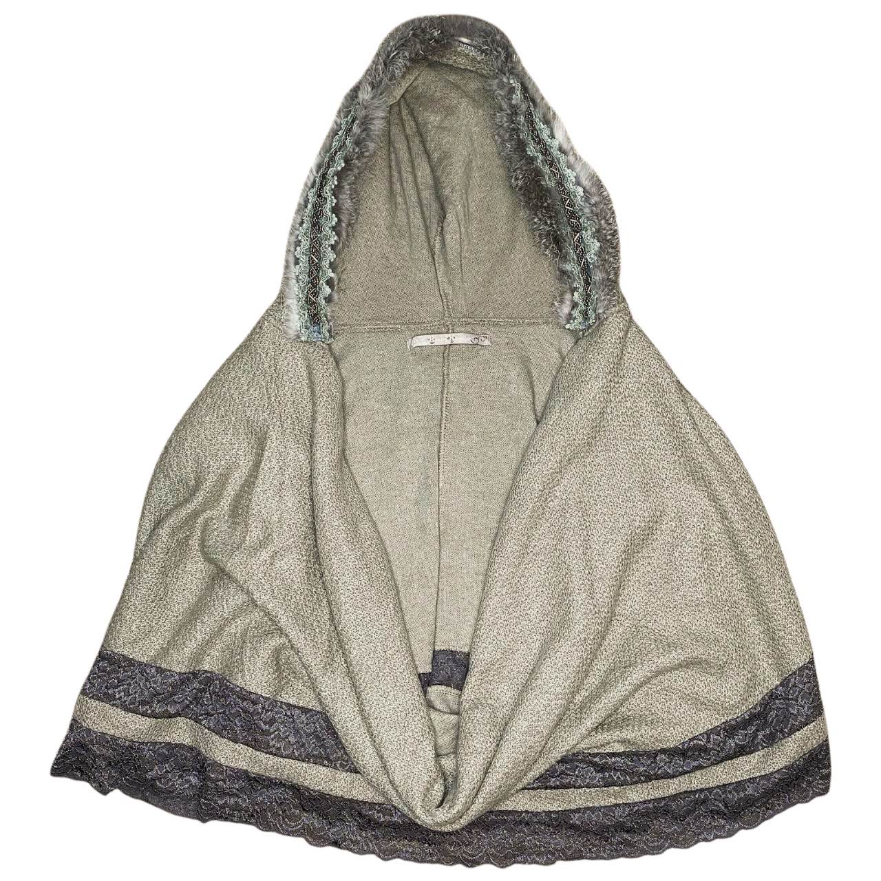 Ozz Rozen Mori Kei Layering Poncho One Size