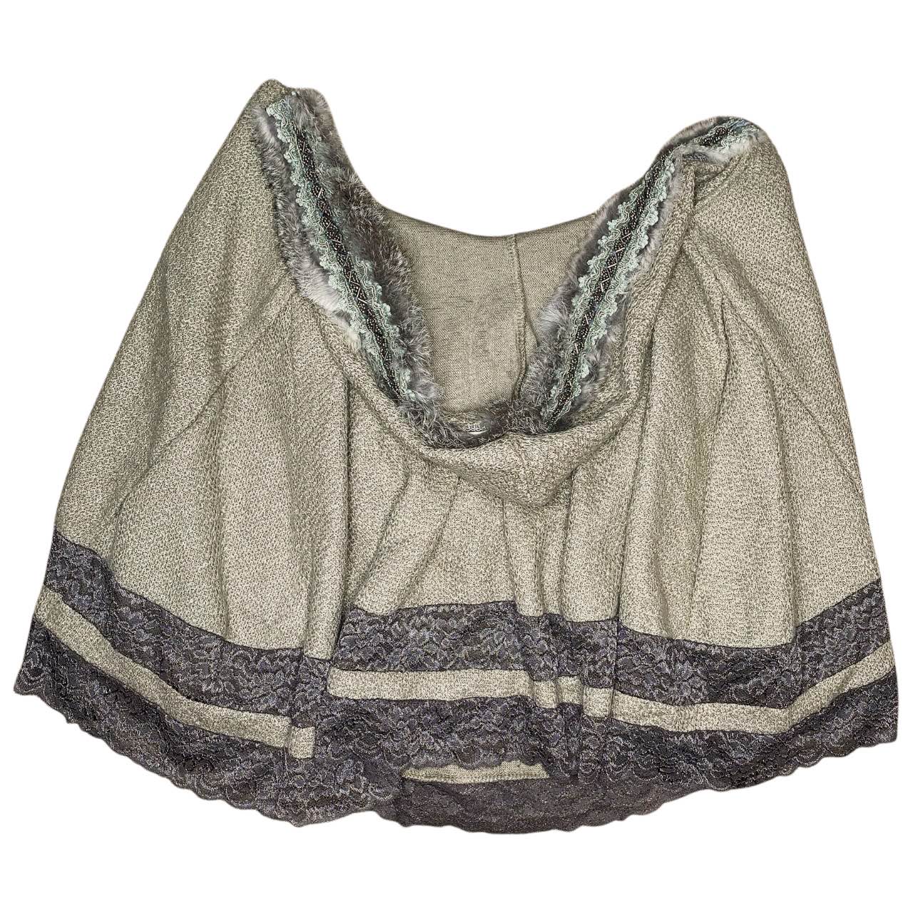 Ozz Rozen Mori Kei Layering Poncho One Size
