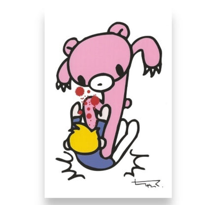 2005 Mori Chack Deadstock New Gloomy Bear Art Post Card