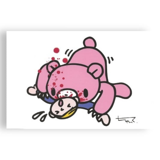 2005 Mori Chack Deadstock New Gloomy Bear Art Post Card