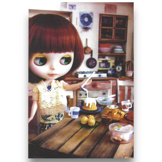 2010 Blythe Doll Art Post Card