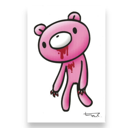 2005 Mori Chack Deadstock New Gloomy Bear Art Post Card