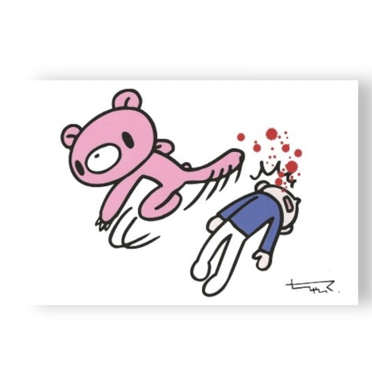 2005 Mori Chack Deadstock New Gloomy Bear Art Post Card