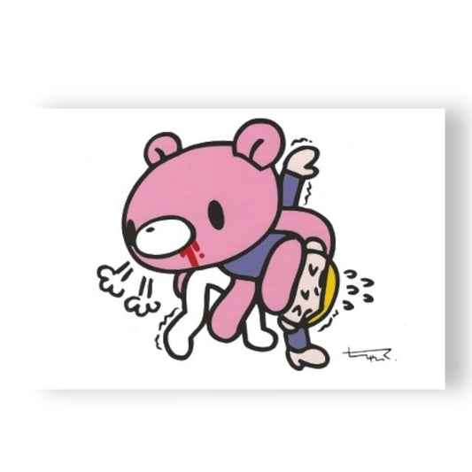 2005 Mori Chack Deadstock New Gloomy Bear Art Post Card
