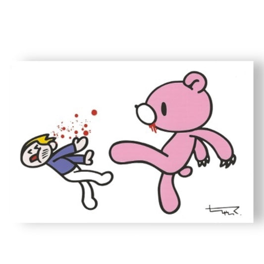 2005 Mori Chack Deadstock New Gloomy Bear Art Post Card