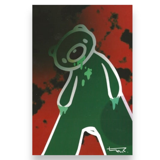 2005 Mori Chack Deadstock New Gloomy Bear Art Post Card