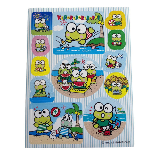 2012 Sanrio Keroppi Sticker Sheet