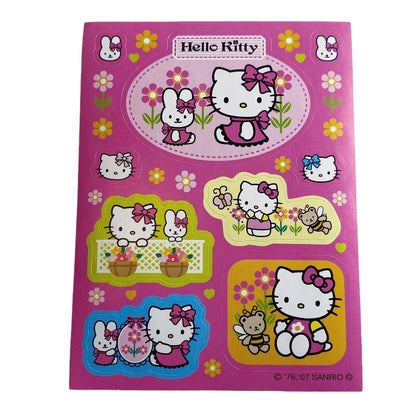 2007 Sanrio Hello Kitty Garden Sticker Sheet