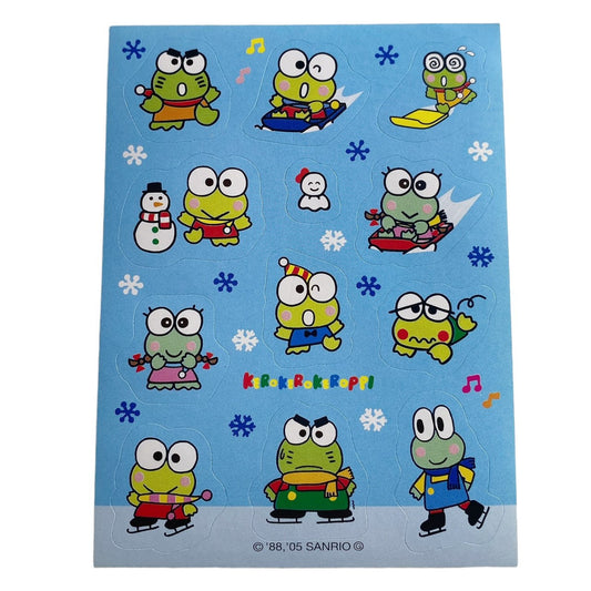 2005 Sanrio Keroppi Sticker Sheet