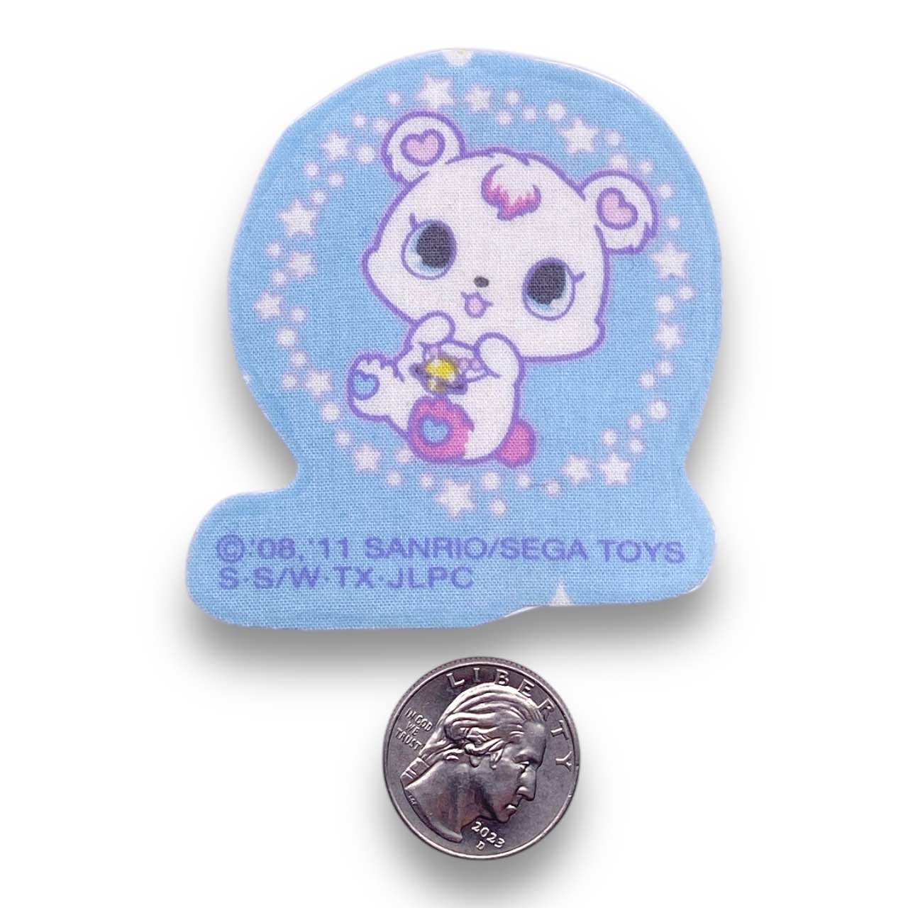 Y2K Jewelpet Bear Iron On Patch