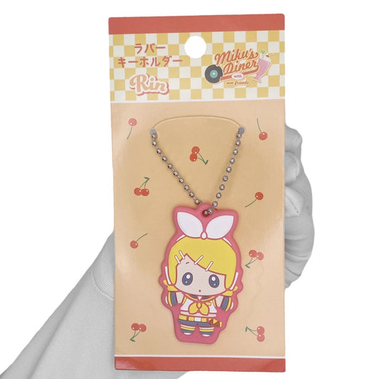 Deadstock New 2010s Hatsune Miku Vocaloid Diner Keychain - Rin