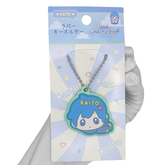 Deadstock New 2010s Hatsune Miku Vocaloid Diner Keychain - Kaito