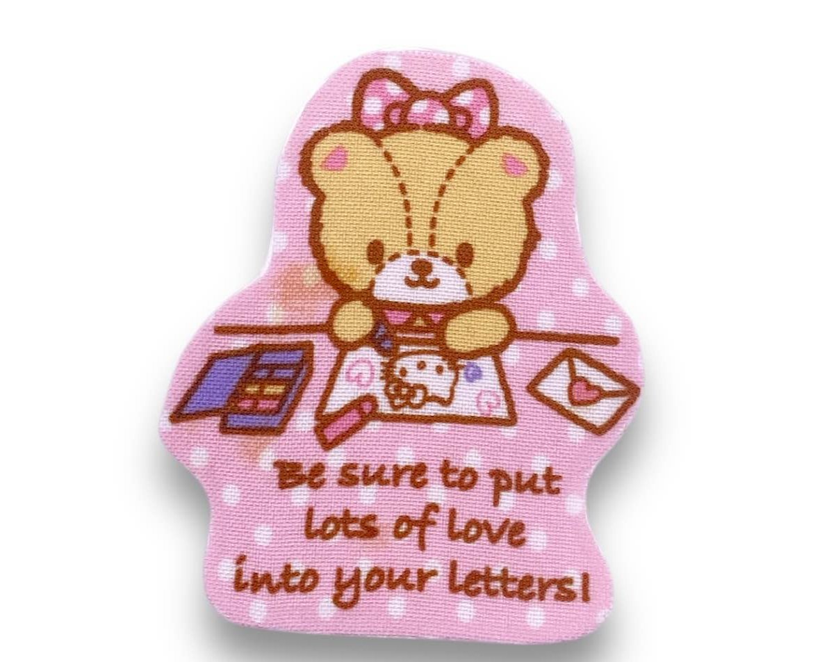 Y2K Hello Kitty Bear Friend Iron On Patch