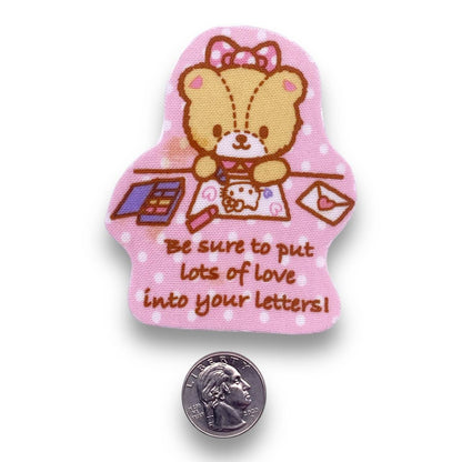 Y2K Hello Kitty Bear Friend Iron On Patch