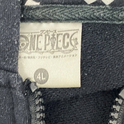 2010s One Piece Grail Hoodie "Tender Hearted" Tony Tony Chopper Sz L