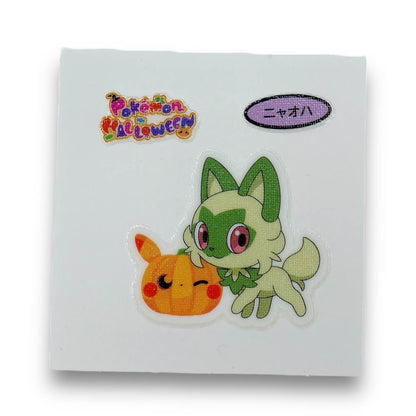 Pokemon Halloween Glow In The Dark Sticker