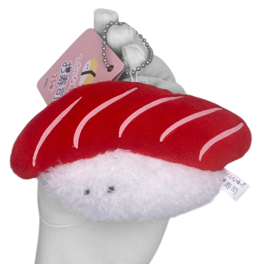 Deadstock New Round Eyes Mascot Plush Keychain - Tuna Nigiri