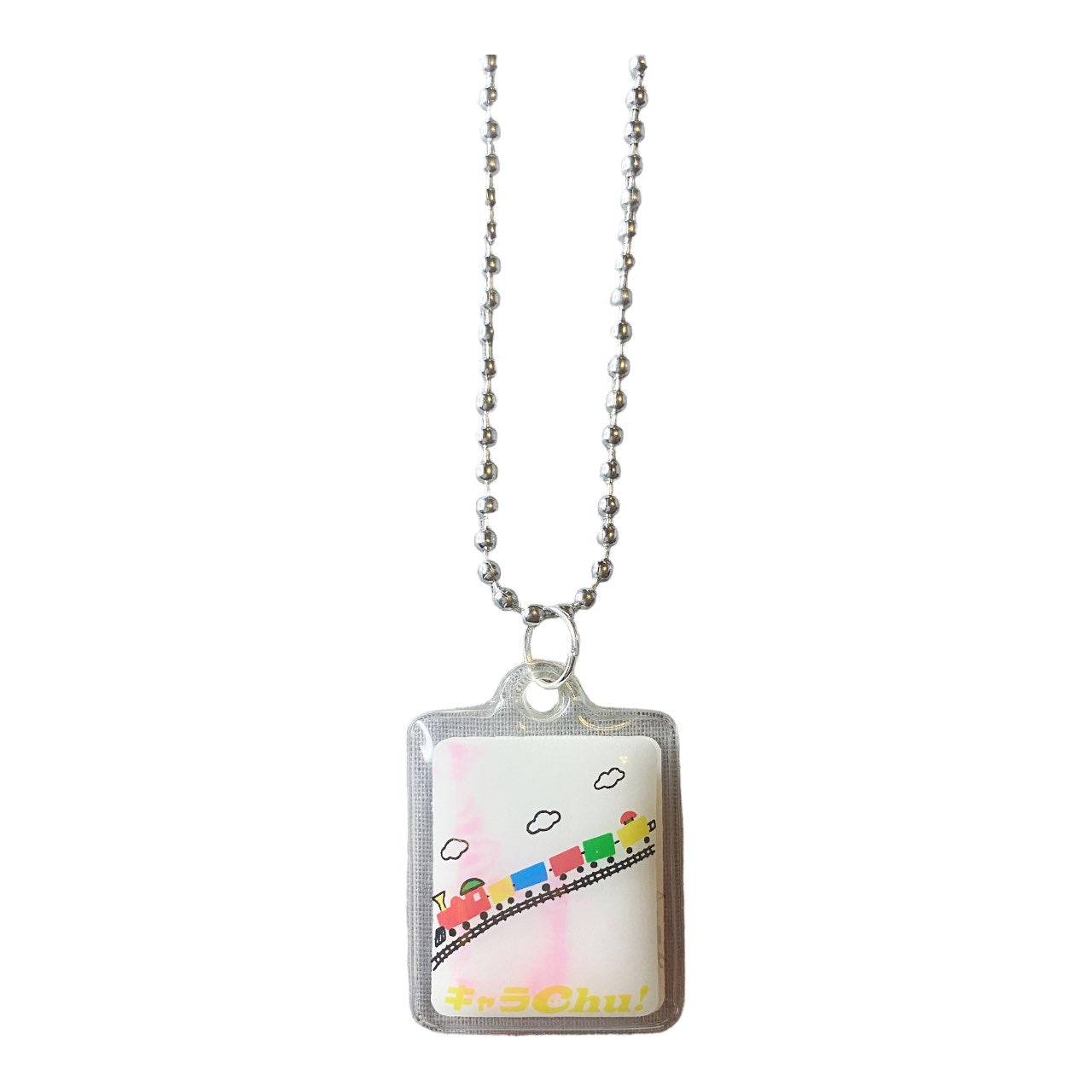2002 Sanrio Obscure Character Pendant Necklace Train