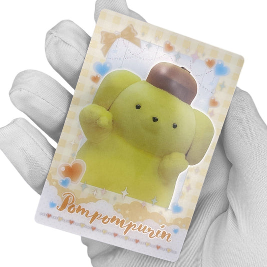 Sanrio Life Size Plush Trading Card - Pompompurin